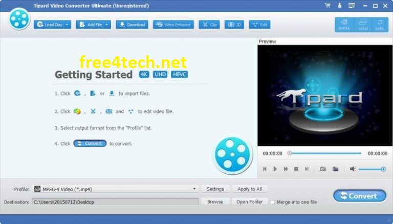 Tipard Video Converter Ultimate 10.3.16 Crack & Free Download 2022